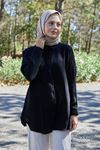 Müslin Tunik-Siyah