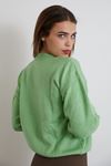 Bisiklet Yaka Basic Kazak-Mint