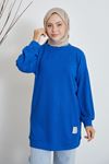 Fitilli Bürümcük Tunik-Saks