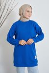 Fitilli Bürümcük Tunik-Saks