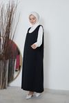 Omuz Detaylı Jile-Siyah