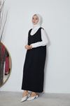 Omuz Detaylı Jile-Siyah