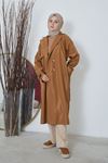 Reglan Kol Apolet Detay Trenç-Camel