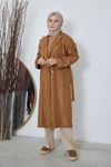 Reglan Kol Apolet Detay Trenç-Camel