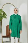 Arka Roba Detay Scull Tunik-Mint