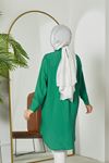 Arka Roba Detay Scull Tunik-Mint