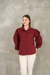Balon Kol Terikoton Tunik-Bordo