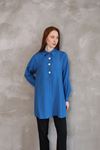 Sivri Yaka Tunik-Saks