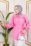 Biye Detay Tunik-Pembe