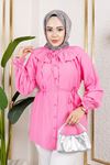 Biye Detay Tunik-Pembe