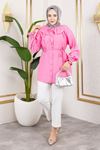Biye Detay Tunik-Pembe