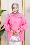 Biye Detay Tunik-Pembe