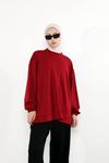 Yaka Detay Oysho Tunik-Bordo