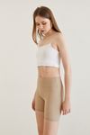 Şort Tayt-Bej