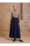 Kemer Detay  Etek-Lacivert