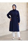 Oversize Tunik-Lacivert