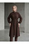 Tunik Uzun-Kahve