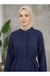 Tunik Uzun-Lacivert