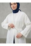 Müslin Kimono-Ekru
