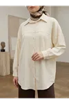 Ön Roba Detaylı Tunik-Taş