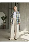 Cepli Yıkamalı Pantolon-Taş