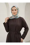 Kupra Elbise-Kahve