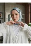 Önü Bağlamalı Kısa Kimono-Ekru