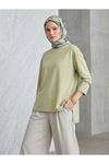 Yırtmaçlı Oysho Tunik-Mint