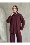 Roba Detay Panolonlu Takım-Bordo