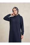 Reglan Kol Oysh Elbise-Lacivert