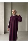 Garnili Oysh Elbise-Bordo